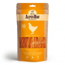 AlpenHof Лакомство грудка куриная для мел собак/щенков 50г