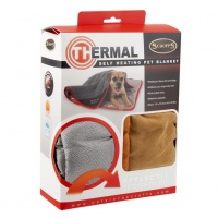 SCRUFFS Одеяло согревающее "Thermal ", коричневое