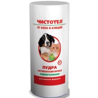 Пудра Чистотел против блох универсальная, уп. 100 гр.