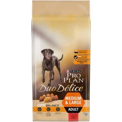 Pro Plan Duo Delice сухой корм для собак говядина