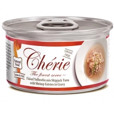 Консервы PETTRIC Cherie для кошек, тунец с креветкой
