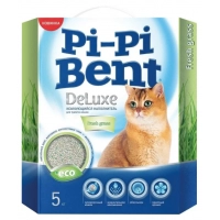 Наполнитель для кошачьего туалета Пи-Пи-Бент DeLuxe Fresh grass 5 кг