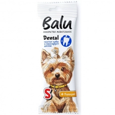 Лакомство жевательное BALU Dental для собак мелких пород, размер S, 36 г