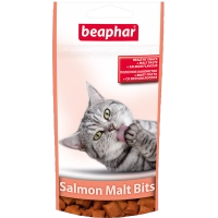 Подушечки Беафар для кошек с Мальт-пастой и вкусом Лосося 35 г