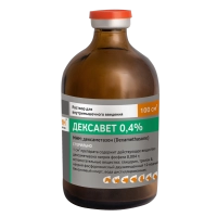 Дексавет раствор для инъекций 0,4%, 100 мл