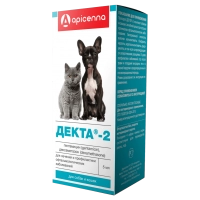 Декта-2 капли для глаз для собак и кошек, уп. 5 мл.