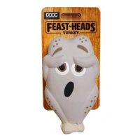 DOOG Игрушка для собак Застенчивая индейка, латекс