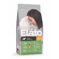 Elato Holistic корм для щенков мелких пород с курицей и уткой