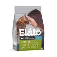 Elato Holistic корм для взрослых кошек с рыбой, для красивой и блестящей шерсти