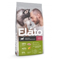 Elato Holistic корм для взрослых собак средних и крупных пород с ягненком и олениной