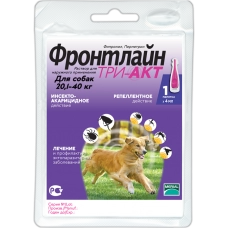 Фронтлайн Три-Акт для собак от 20,1 до 40 кг (1 пип/уп)