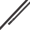 SHIRES Повод "Rubber", 138х2 см, черный