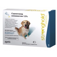 Стронгхолд, 12% 240 мг для собак 20,1-40 кг, 3 пип.