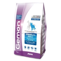 Gemon Dog Medium корм для взрослых собак средних пород ягненок с рисом 15 кг