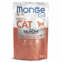 Monge Cat Grill Pouch паучи для котят норвежский лосось 85г