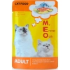 Ме-О Adult пауч для кошек №9 Тунец и Креветки в желе