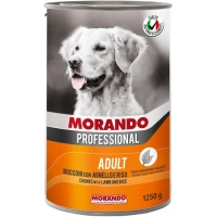 Morando Professional консервы для собак с кусочками Ягненка и рисом
